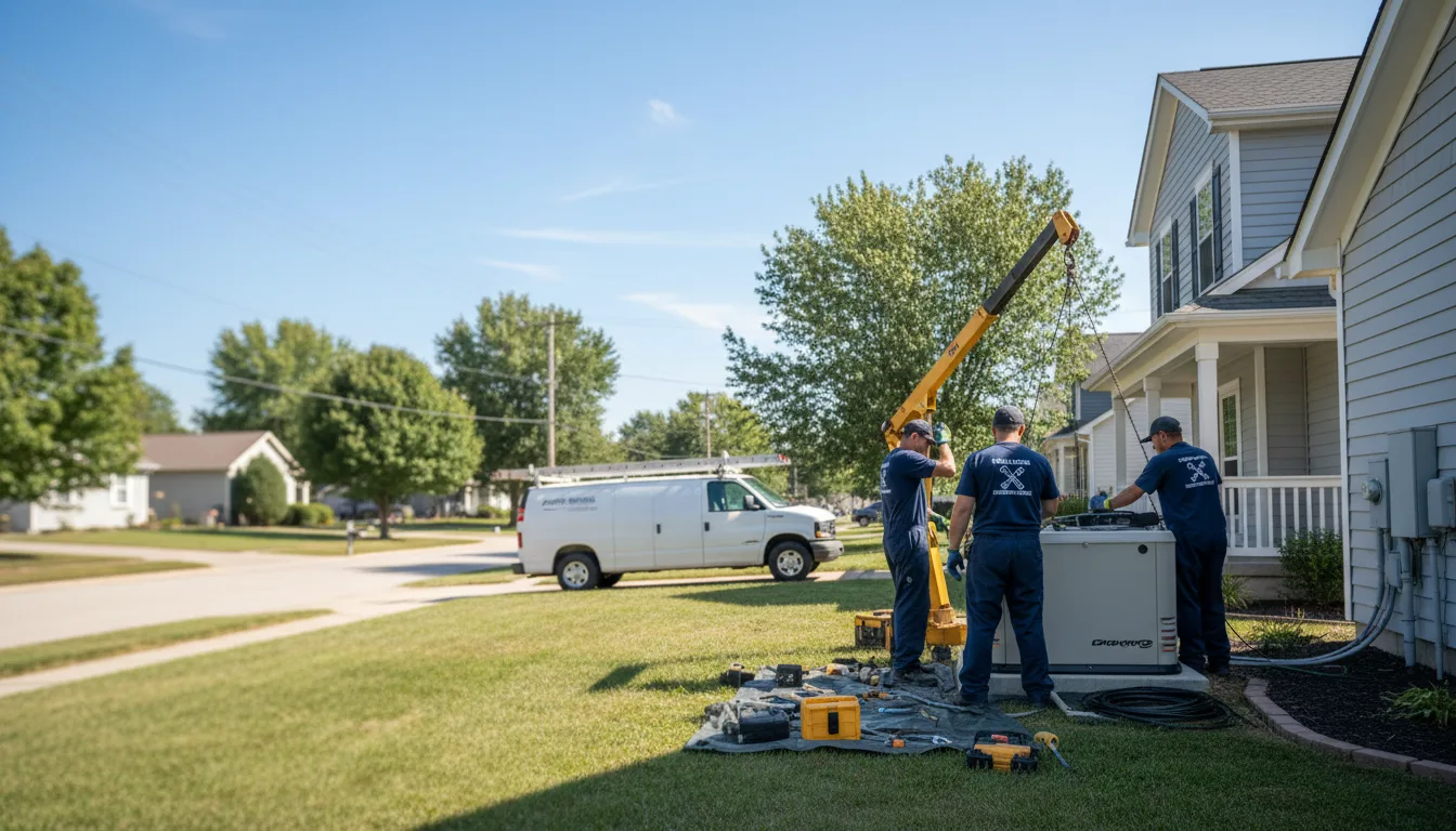 Generator Installation in Country Club Hills, IL near me
